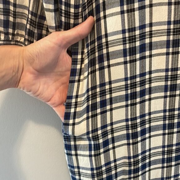 𝅺madewell • Artiste Plaid Tunic Dress - Picture 8 of 10